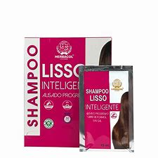 shampoo de lisso  inteliente en sachet
